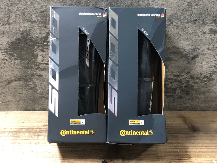 KH734 コンチネンタル CONTINENTAL GP5000 クリンチャー タイヤ 700x28C 前後セット 未使用