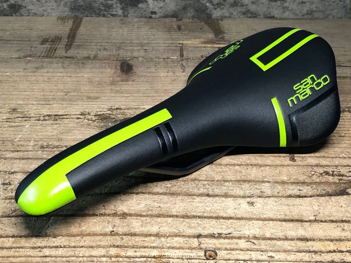 JJ080 セラサンマルコ selle sanmarco コンコール concor racing WIDE サドル XSILITEレール ※先端部クラックの為ジャンク