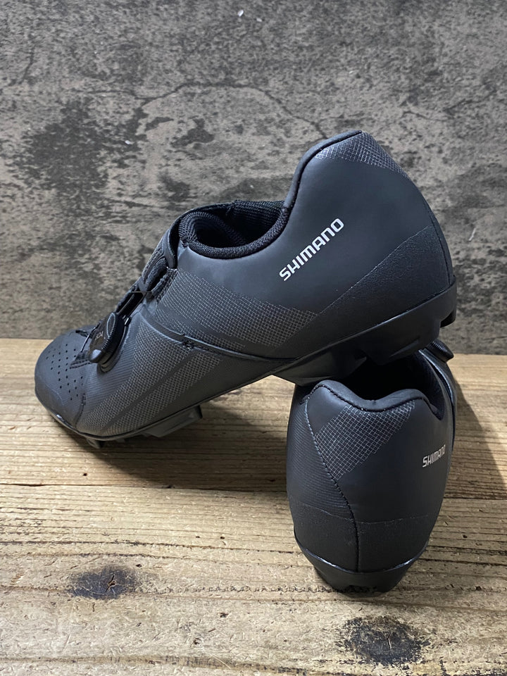 KN960 シマノ SHIMANO XC3 SHXC300M ビンディングシューズ 黒 EU43