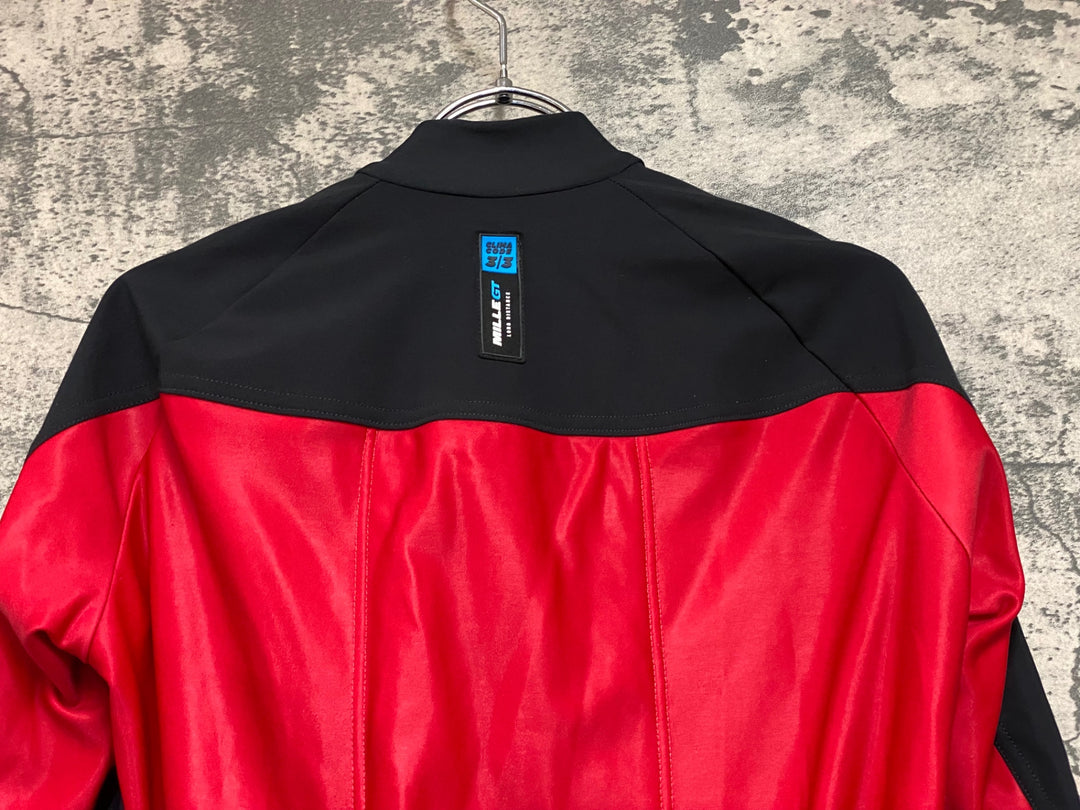JQ078 アソス ASSOS MILLE GT JACKET WINTER サイクルジャケット 黒赤 M