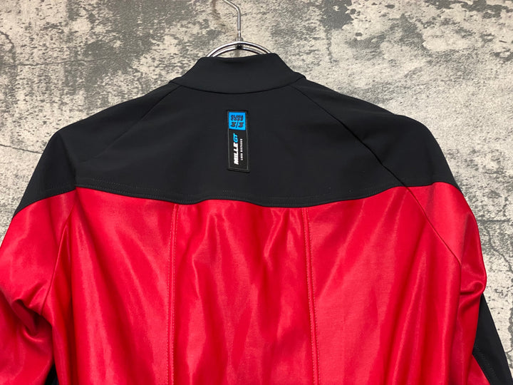 JQ078 アソス ASSOS MILLE GT JACKET WINTER サイクルジャケット 黒赤 M