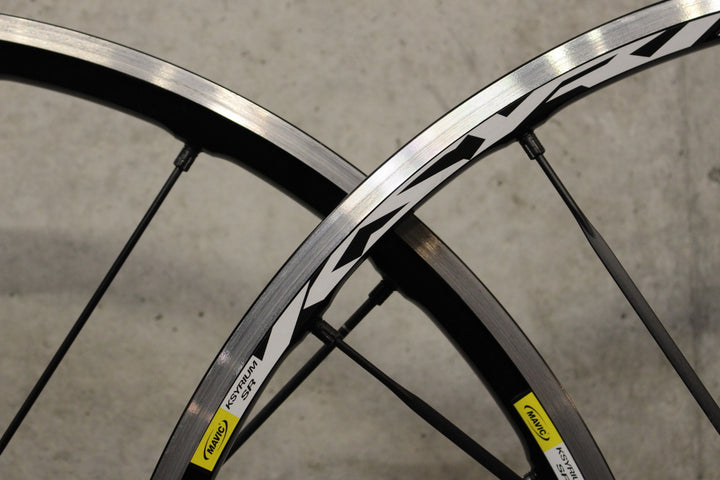 マビック MAVIC キシリウム KSYRIUM SR アルミ クリンチャー ホイールセット シマノ11/12S 【福岡店】