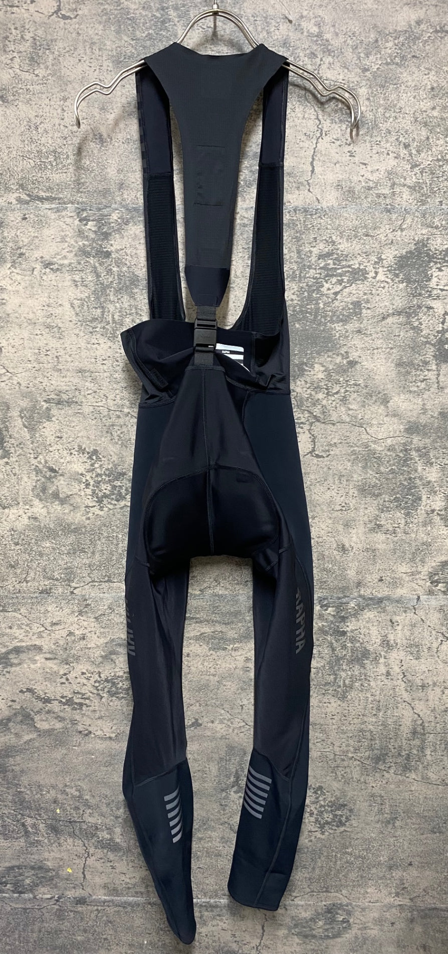 KG847 ラファ Rapha WOMEN’S PRO TEAM WINTER TIGHTS ビブタイツ 黒 S 裏起毛 レディース ※動物の毛