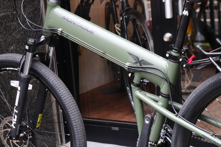 モンタギュー MONTAGUE パラトルーパー PARATROOPER 16インチ シマノ アリビオ MIX 8S アルミ 折りたたみ MTB 【東京南麻布店】