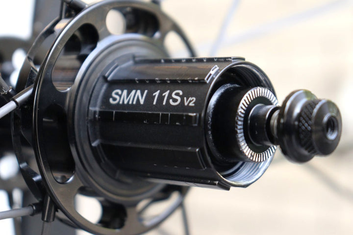 ウィンスペース WINSPACE ルンハイパー LUN HYPER 38mm リム カーボン クリンチャー チューブレスレディ ホイールセット シマノ11S/12S 【横浜店】