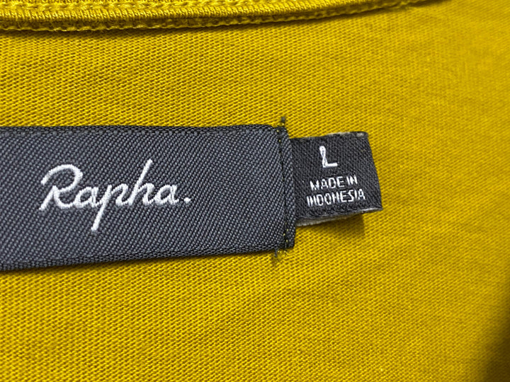 JE046 ラファ RAPHA TRAIL T-SHIRT 黄色 L