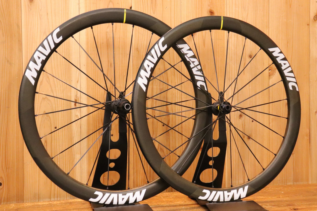 マヴィック MAVIC コスミック COSMIC SLR 45 DISC カーボン チューブレスレディ ホイールセット シマノ 11S/12S 【芦屋店】