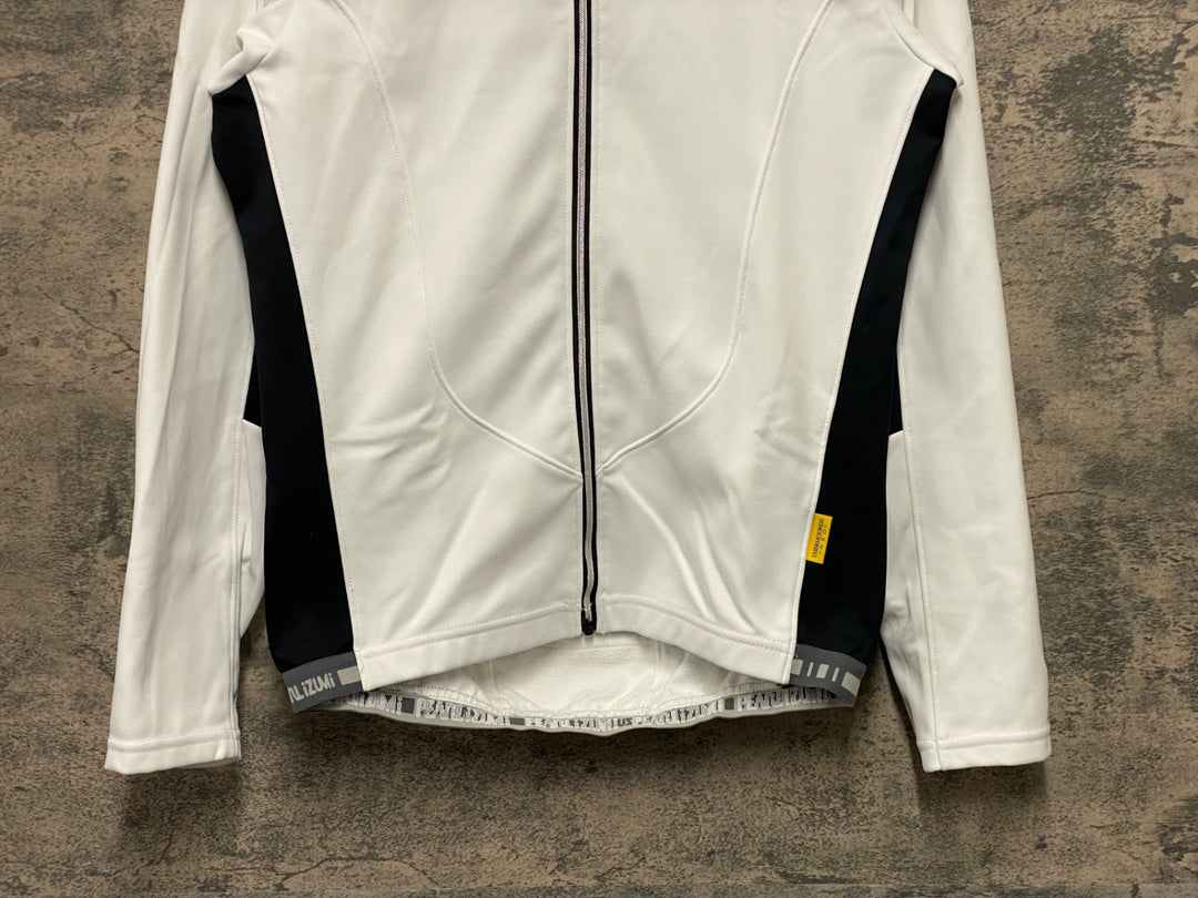KG091 パールイズミ PEARL iZUMi 長袖 サイクルジャージ 白 M 裏起毛