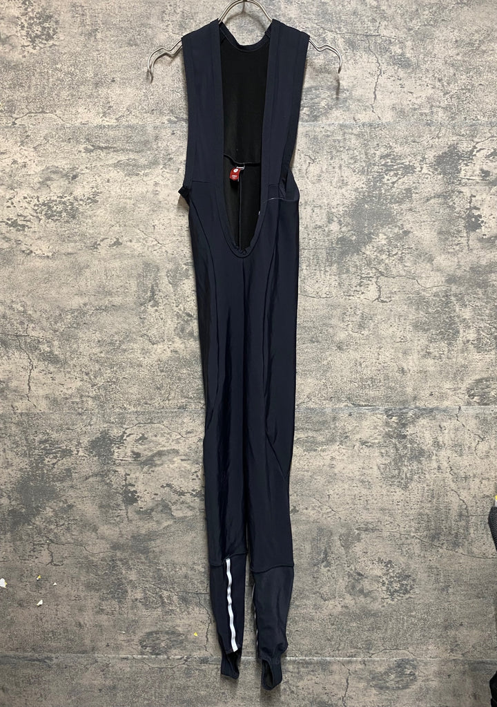 KA637 ルッソ Lusso ビブタイツ 黒 M 裏起毛 パッド無し