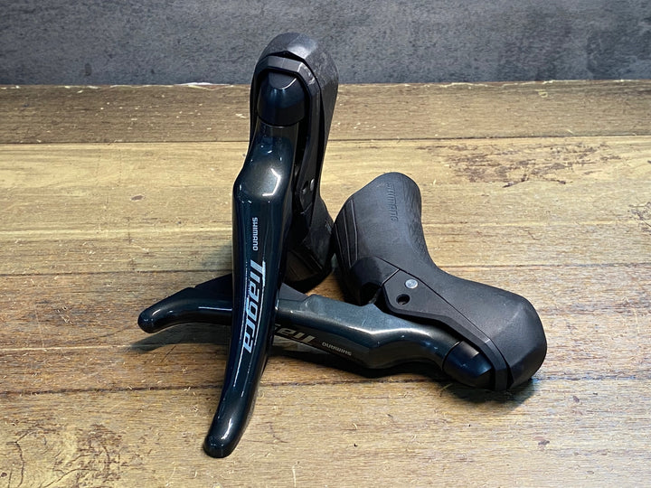 JG472 シマノ SHIMANO ティアグラ Tiagra ST-4720 STIレバー 前期 2x10S 油圧