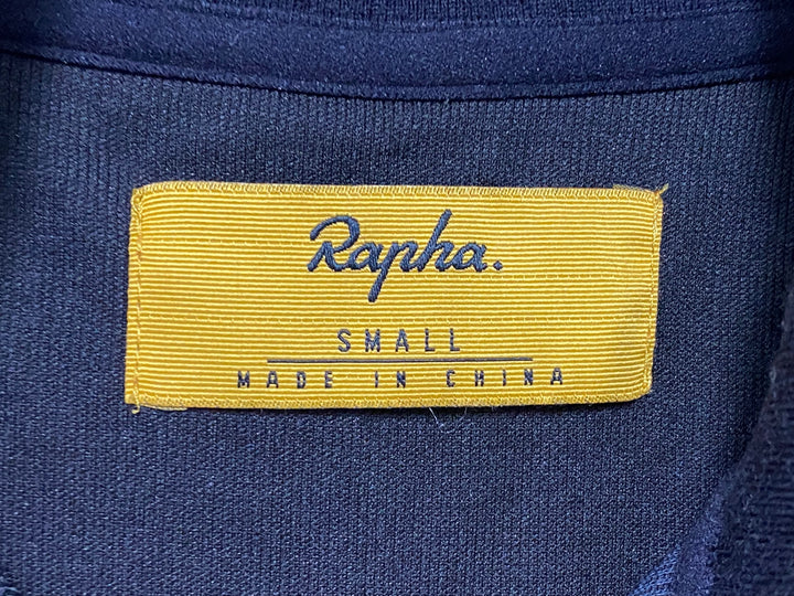 JG244 ラファ Rapha IMPERIAL WORKS CLUB JERSEY 半袖 サイクルジャージ ハーフジップ 黒 S