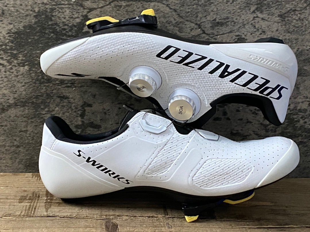 KN565 スペシャライズド SPECIALIZED S-WORKS TORCH ビンディングシューズ 白 EU39