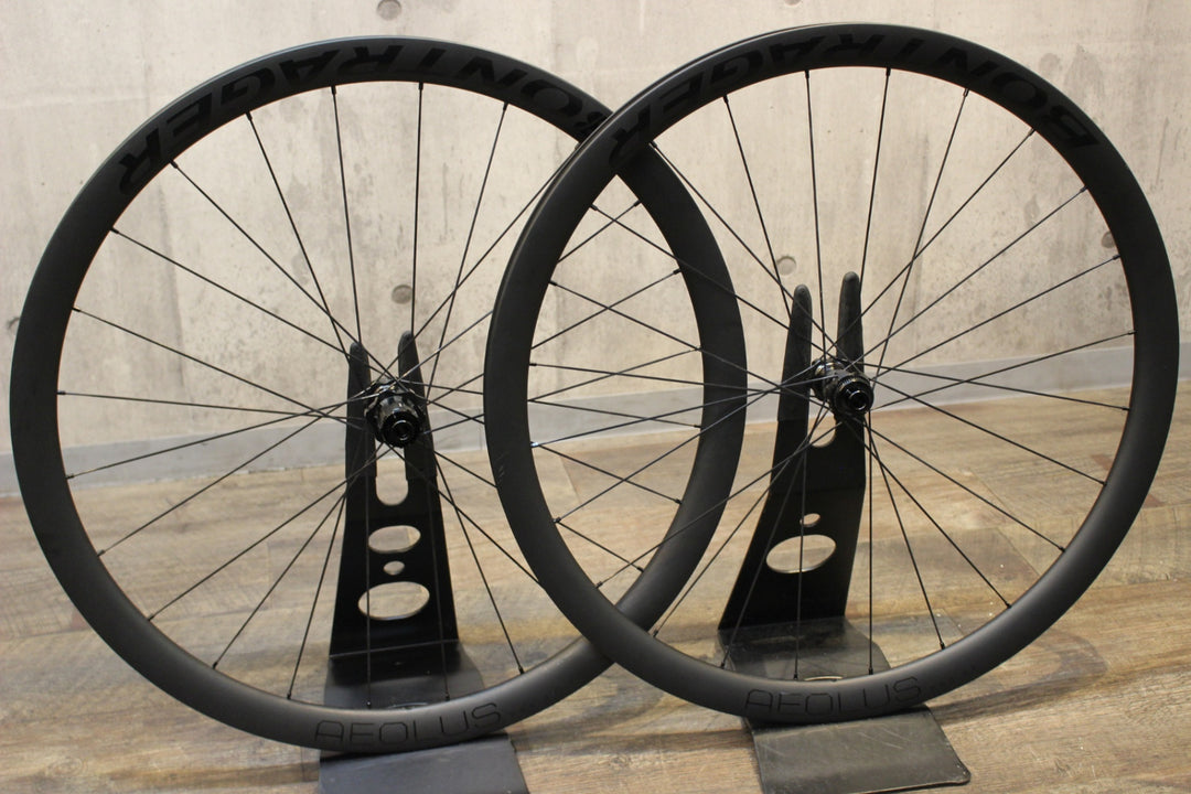 ボントレガー BONTRAGER アイオロス プロ AEOLUS PRO 37 DISC カーボン チューブレスレディ ホイールセット シマノ12/11S 【名古屋店】