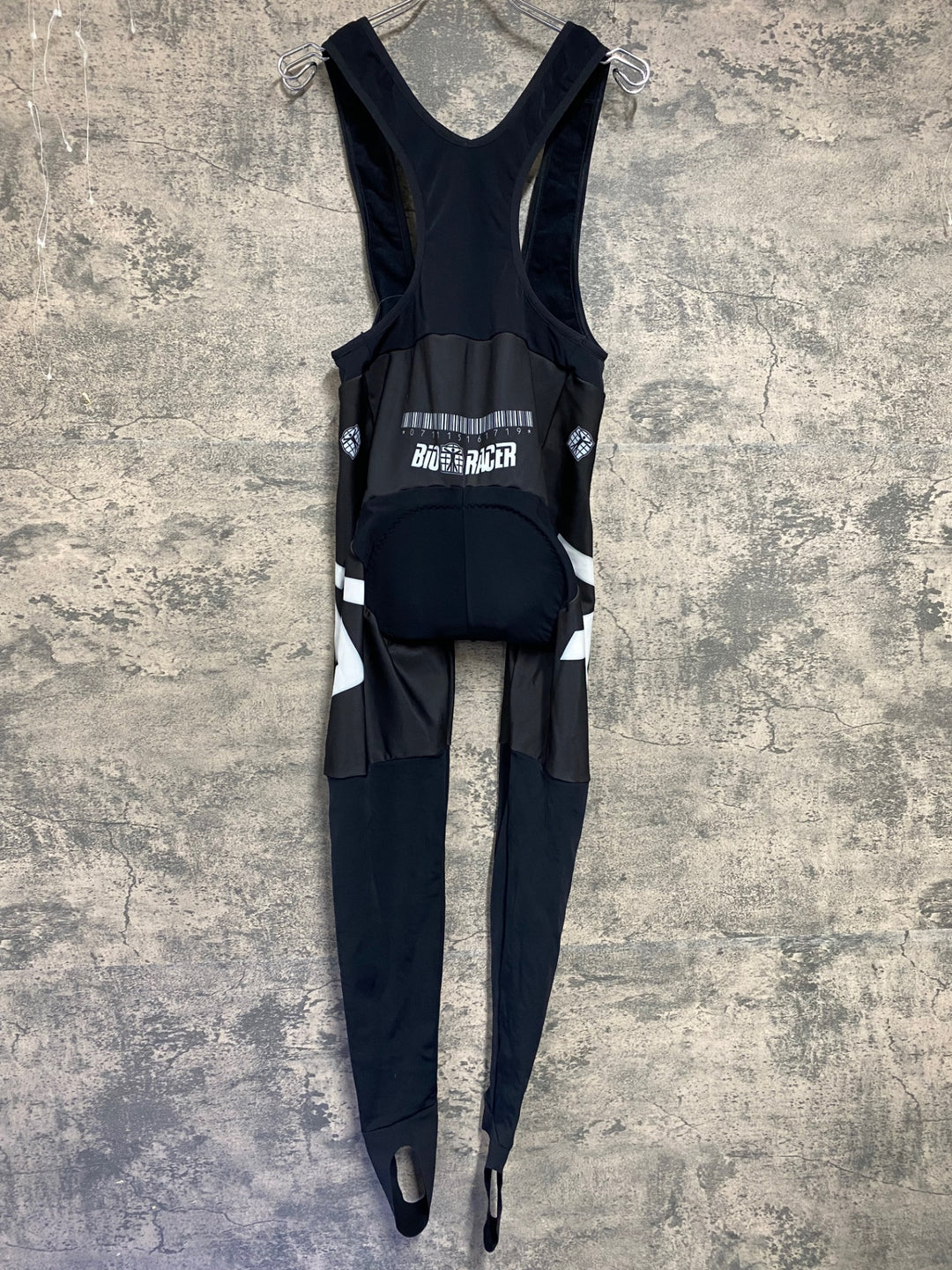 JO499 ビオレーサー BIORACER ビブタイツ 黒 5/XL 裏起毛 チームジャージ ROPPONGIEXPRESS