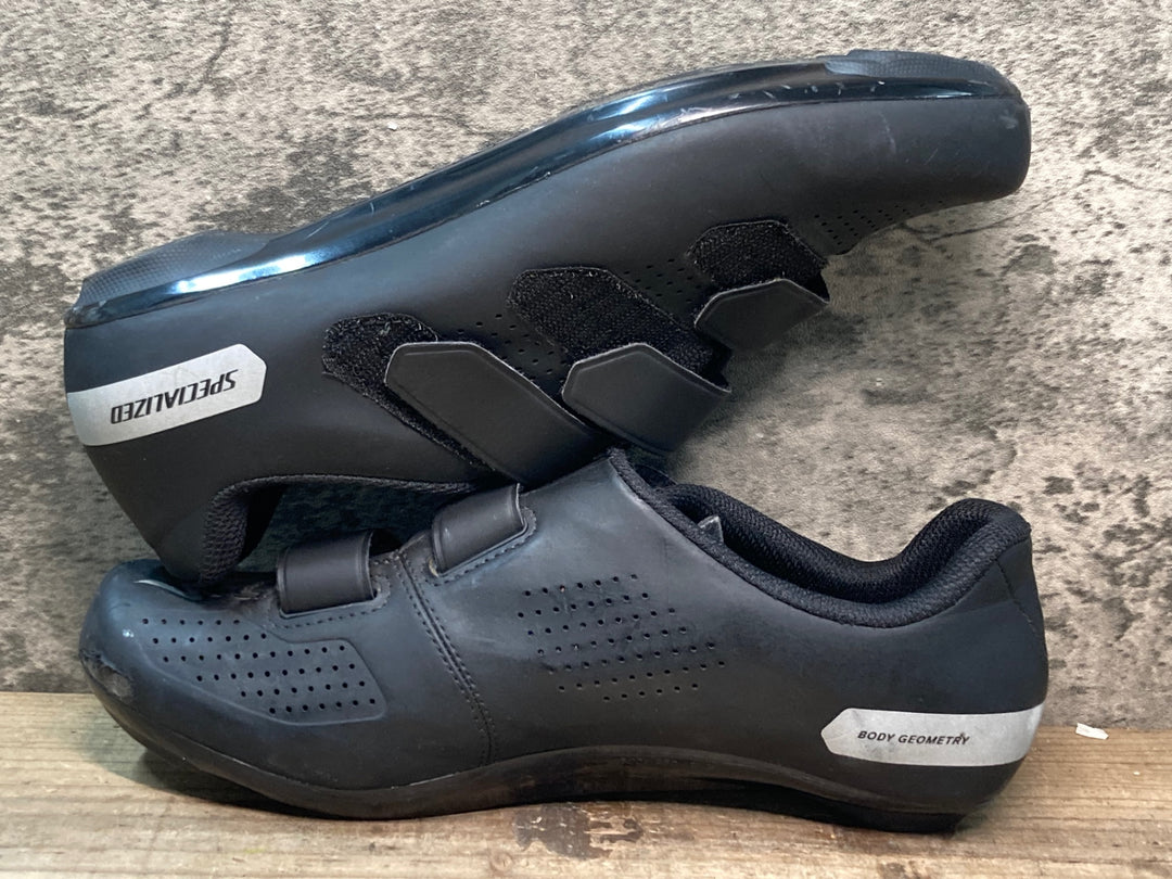 JP498 スペシャライズド SPECIALIZED TORCH WIDE 3穴 ビンディングシューズ EU41 黒