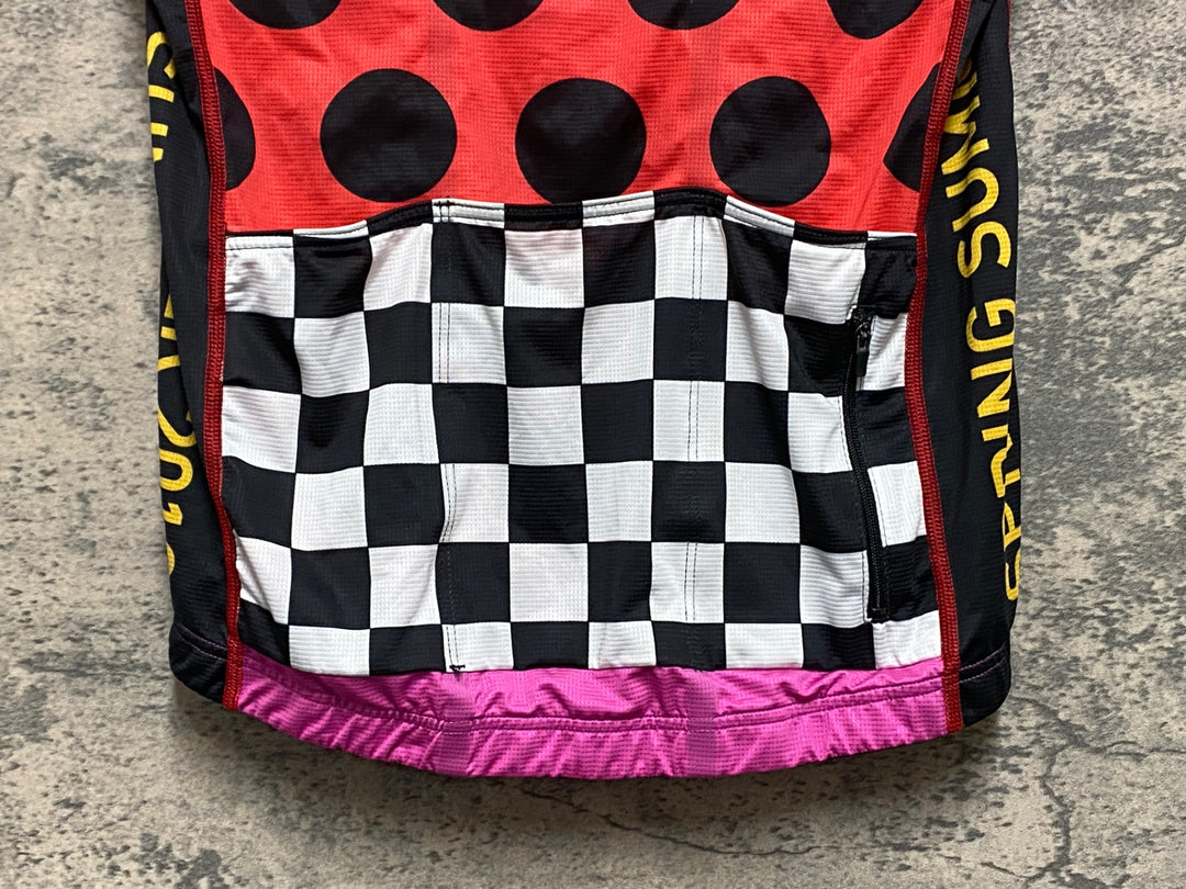 KN955 アレ ALE x ポールスミス Paul Smith 半袖 サイクルジャージ 赤 S