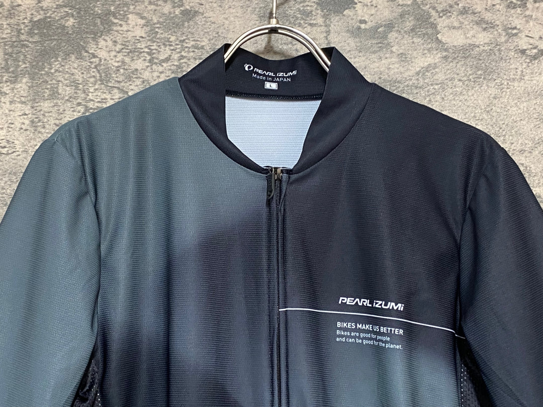 KL035 パールイズミ PEARL iZUMi 半袖 サイクルジャージ 黒 L