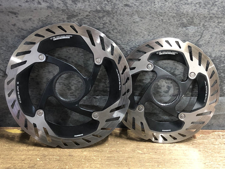 KM262 シマノ SHIMANO RT-CL900 ディスクブレーキローター ペア Φ160/140 約1.7mm