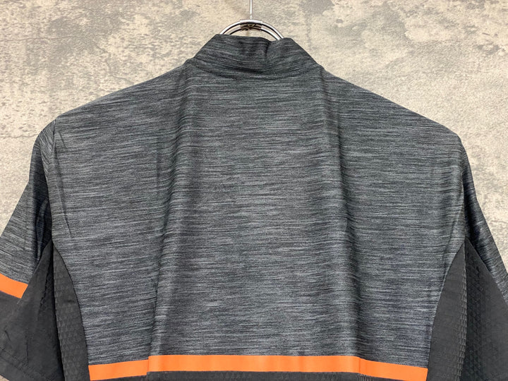 JP848 スポーツフル sportful 半袖 サイクルジャージ グレー 黒 M