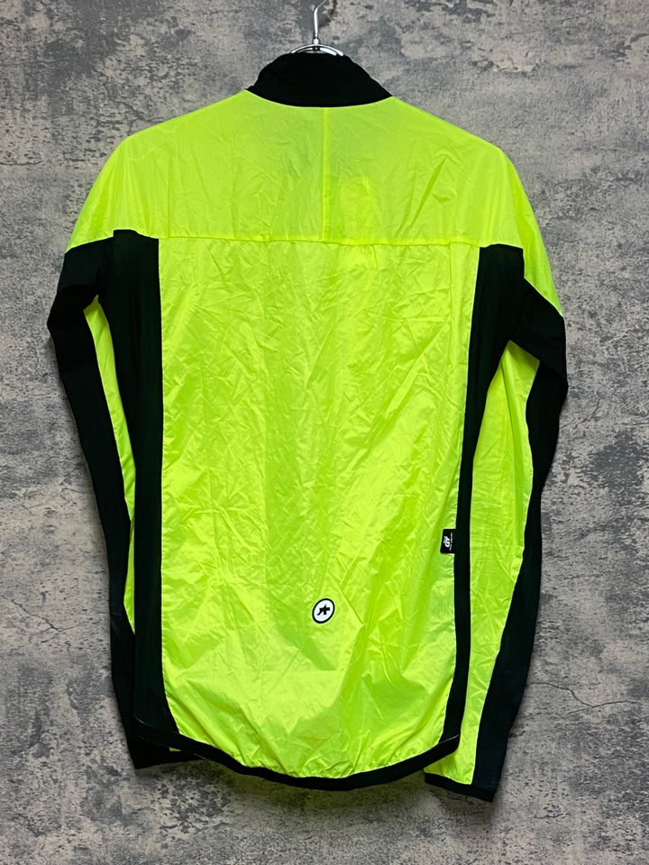 KP159 アソス ASSOS MILLE WIND JACKET C2 長袖 ウィンドブレーカー 黃 S