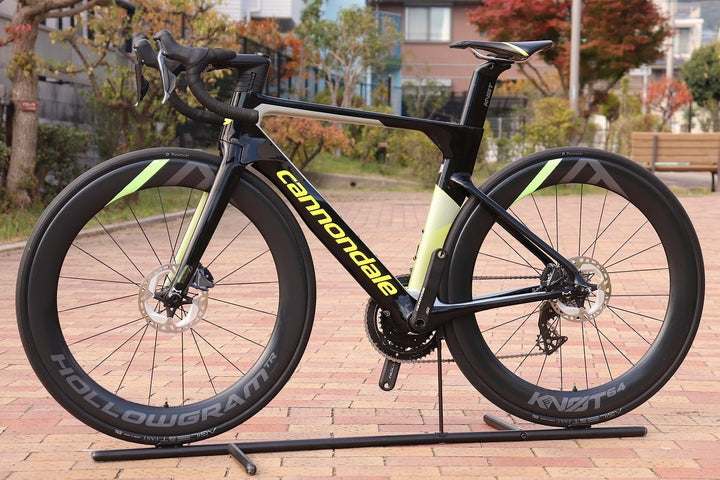 キャノンデール CANNONDALE システムシックス SYSTEMSIX HI-MOD 2019年モデル 54サイズ シマノ アルテグラ R8070 DI2 MIX 11S カーボン ロードバイク 【芦屋店】
