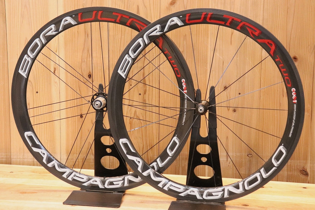 カンパニョーロ CAMPAGNOLO ボーラ BORA ULTRA TWO TU カーボン チューブラー ホイールセット シマノ 11S/12S 外幅20mm 【芦屋店】