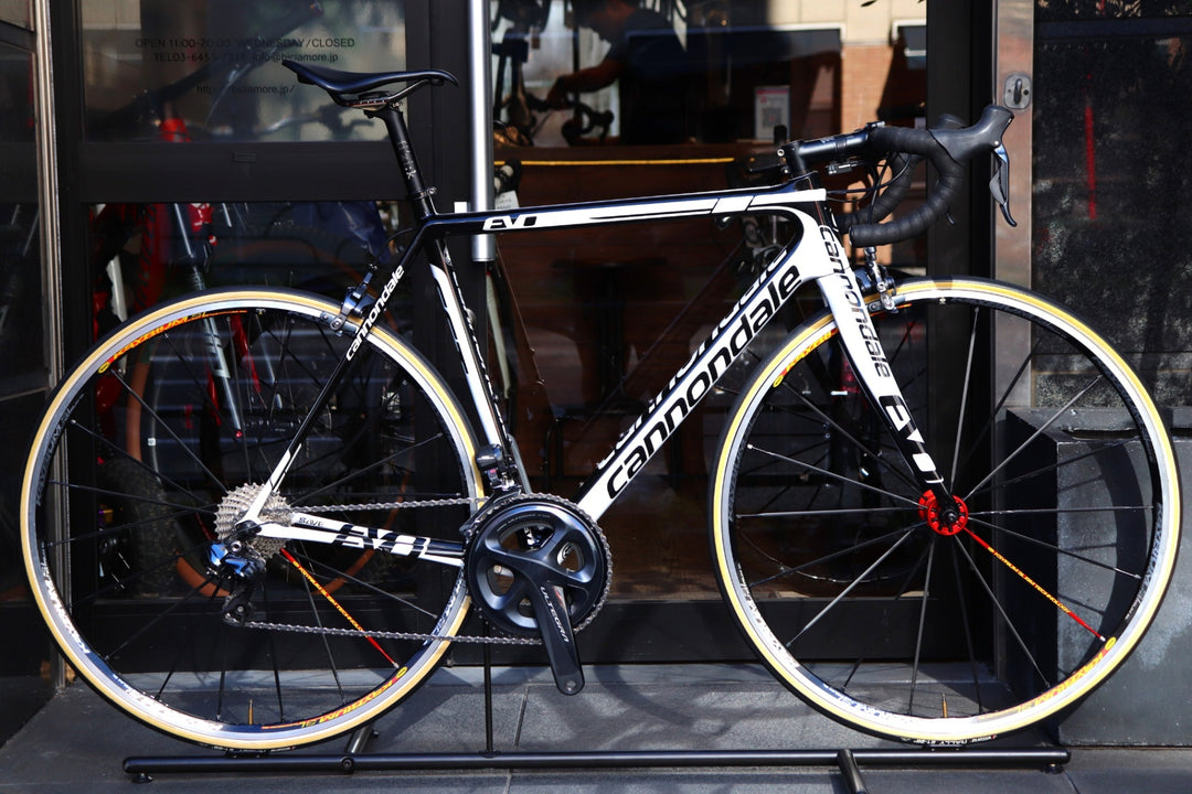 キャノンデール CANNONDALE スーパーシックス SUPERSIX EVO 2014モデル 54サイズ シマノ アルテグラ 6870 MIX Di2 11S カーボン ロードバイク 【東京南麻布店】