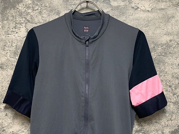 KF225 ラファ Rapha PRO TEAM TRAINING JERSEY 半袖 サイクルジャージ グレー M