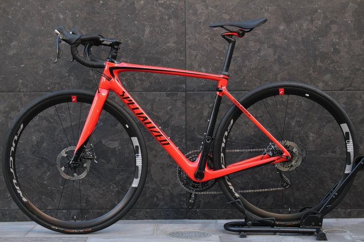 スペシャライズド SPECIALIZED ルーベ エリート ROUBAIX ELITE 2017年モデル 54サイズ シマノ105 5800 MIX 11S 機械式DISC カーボン ロードバイク 【福岡店】