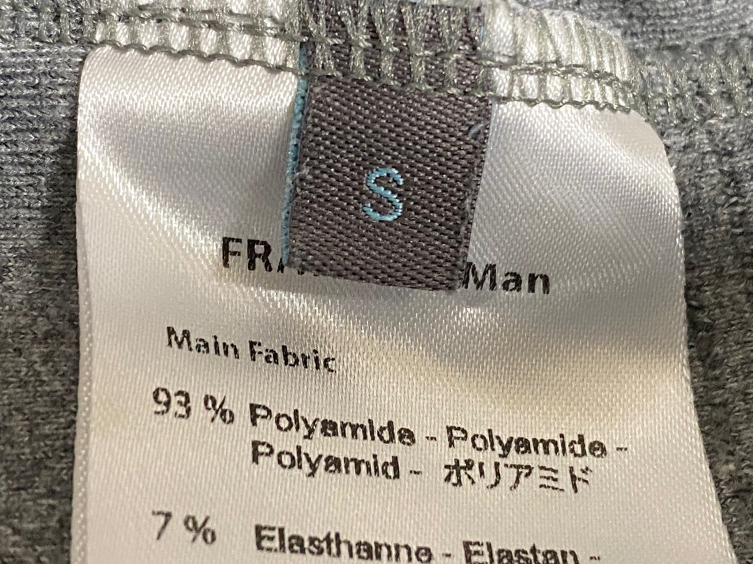 KS044 カフェドシクリステ CAFE DU CYCLISTE FRANCINE Man 半袖 サイクルジャージ グレー ボーダー S