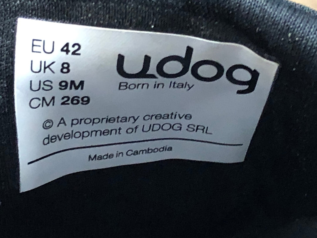 KE894 ユードッグ UDOG フォルツァ FORZA ビンディングシューズ SPD グレー EU42