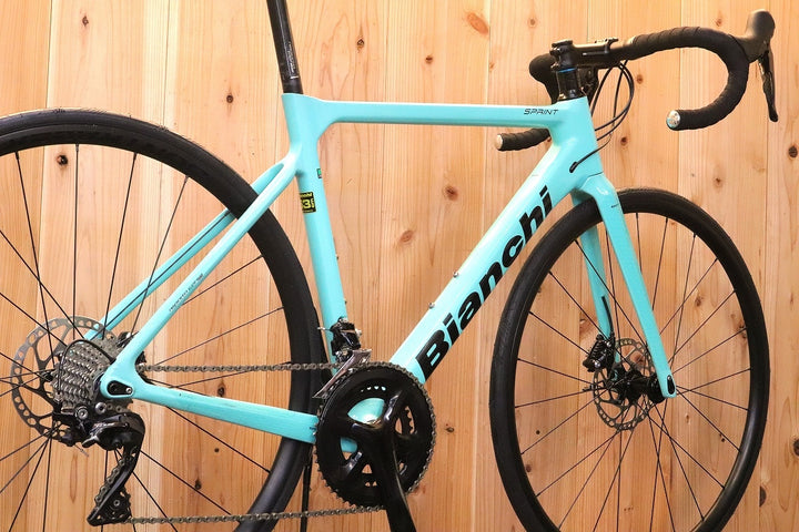 ビアンキ BIANCHI スプリント SPRINT DISC 2020年モデル 53サイズ シマノ 105 R7020 MIX 11S カーボン ロードバイク 【芦屋店】