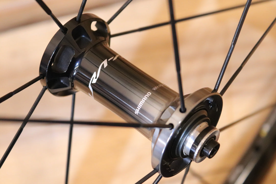 未走行品！ シマノ SHIMANO デュラエース DURA-ACE WH-R9100 C40 TU シマノ 11S/12S 28㎜ カーボン チューブラー ロードバイク ホイールセット 【広島店】
