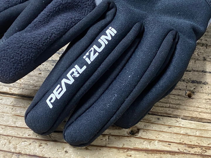 KE185 パールイズミ PEARL iZUMi 長指 ウィンターグローブ 黒 L 裏起毛 黒タグ