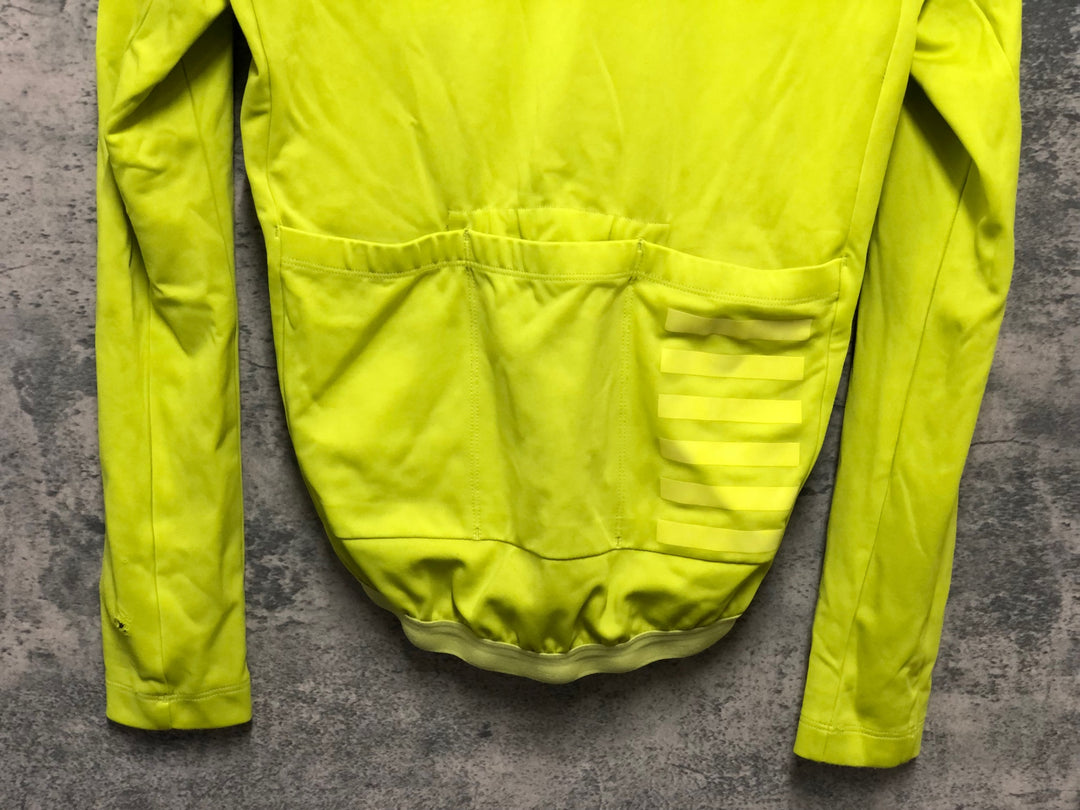 JZ501 ラファ RAPHA PRO TEAM LS TRAINING JERSEY 長袖 サイクルジャージ M 黄