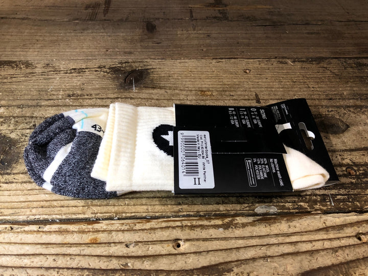 JQ168 アソス assos earlywinterSocks S7 サイクルソックス 白 2