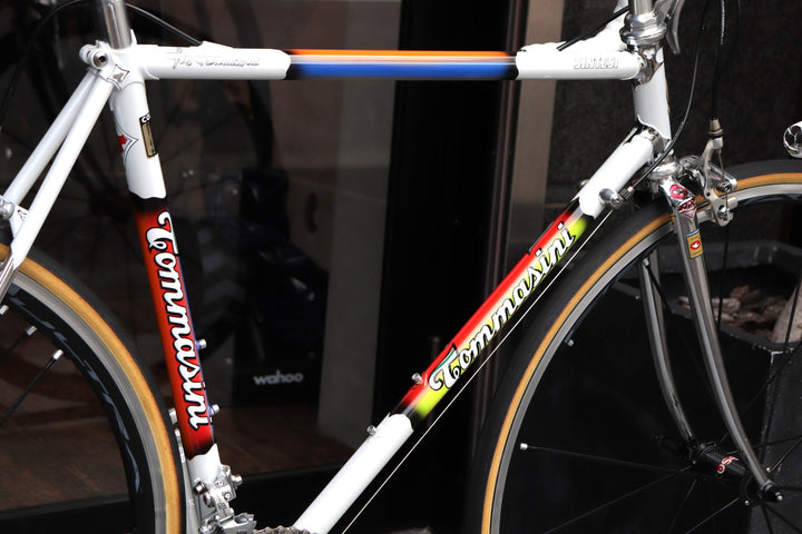 トマジーニ TOMMASINI シンテシー SINTESI  カンパニョーロ シルバーアテナ 11S クロモリ ロードバイク 【東京南麻布店】