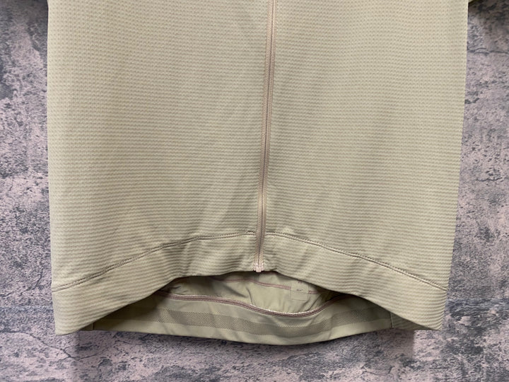 JH255 ラファ Rapha MEN'S CORE LIGHTWEIGHT JERSEY 半袖 サイクルジャージ ベーシュ XL