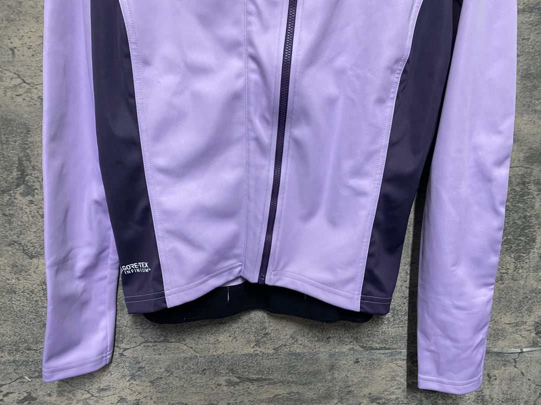 KR809 カステリ CASTELLI TRANSITION 2 W JACKET 長袖 サイクルジャケット 紫 M GORE-TEX INFINIUM レディース