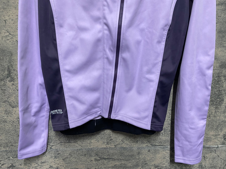 KR809 カステリ CASTELLI TRANSITION 2 W JACKET 長袖 サイクルジャケット 紫 M GORE-TEX INFINIUM レディース