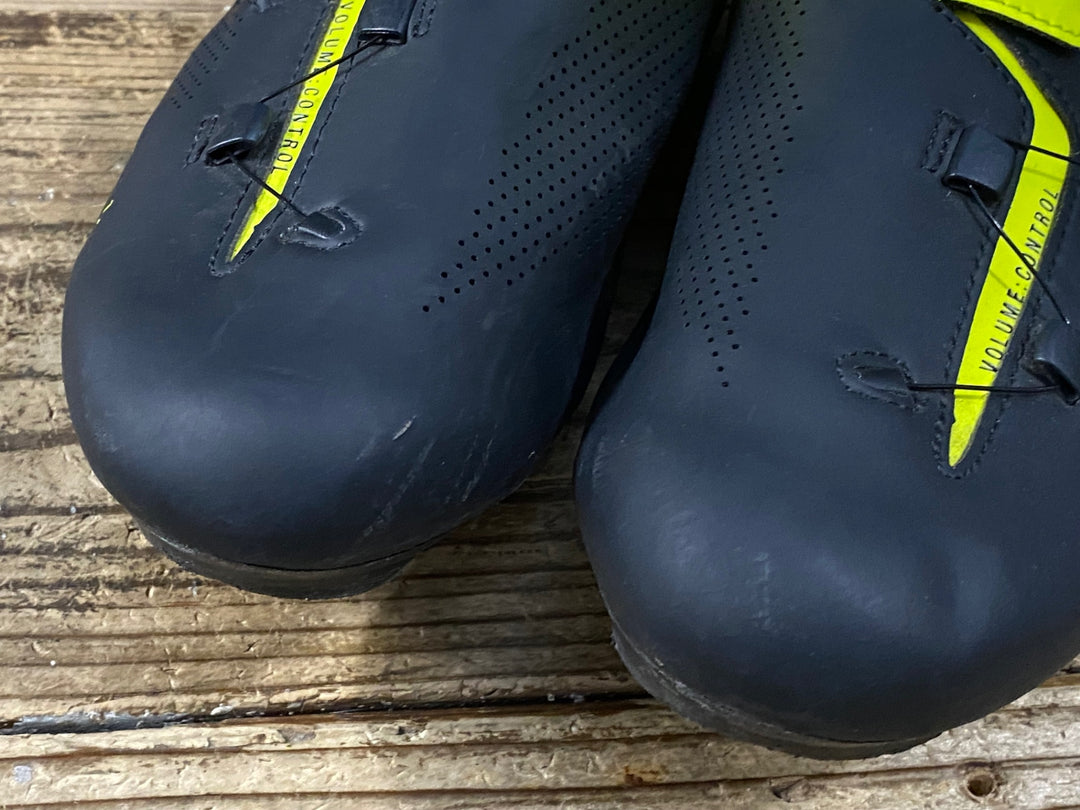 KG701 フィジーク fizik ARIA R3 ビンディングシューズ 黒黄 EU44.5