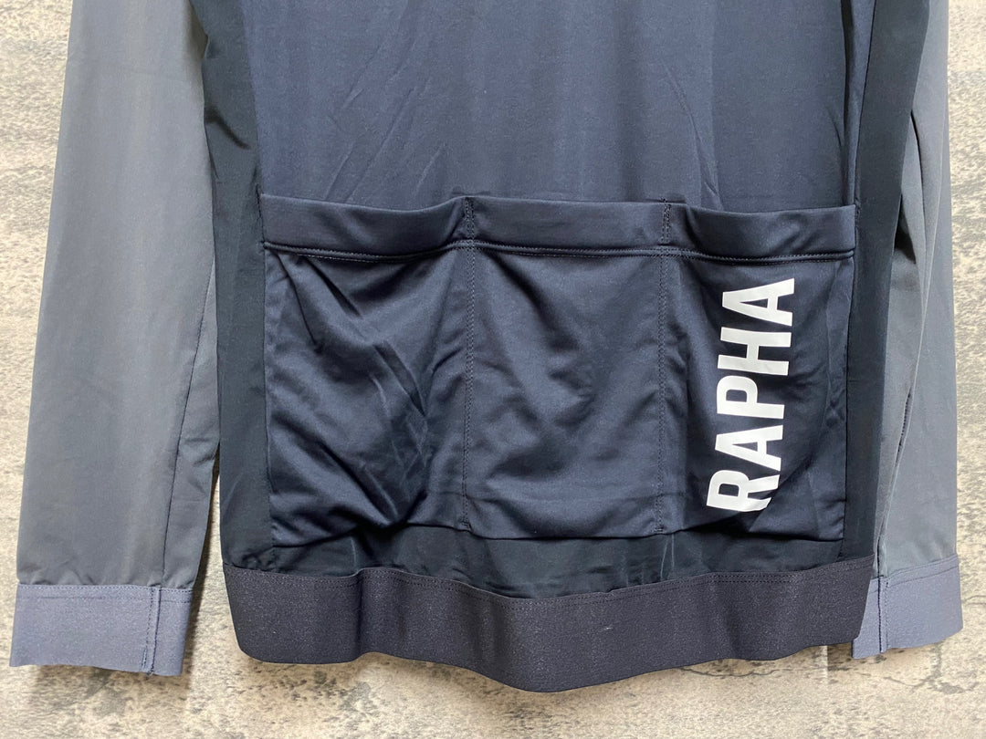 JP854 ラファ Rapha PRO TEAM LONG SLEEVE TRAINING JERSEY 長袖 サイクルジャージ 黒 M