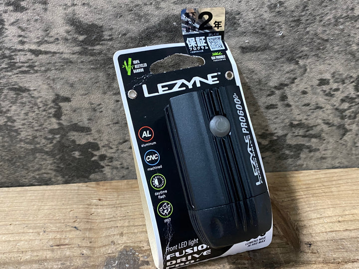 KN562 レザイン LEZAYN FUSION DRIVE PRO 600+ SATIN BLACK 点灯確認済み