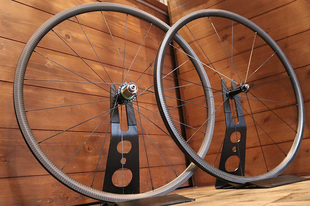 LWC カーボン クリンチャー ホイールセット シマノ12/11Sフリー エクストラライトハブ 25mmハイト　【東京南麻布店】
