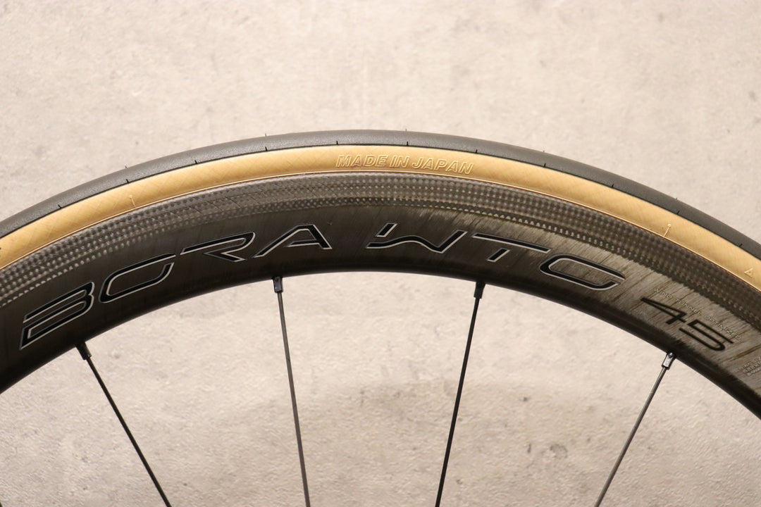 カンパニョーロ CAMPAGNOLO ボーラ BORA WTO 45 カーボン チューブレス ホイールセット シマノ 12/11S 19C 【さいたま浦和店】