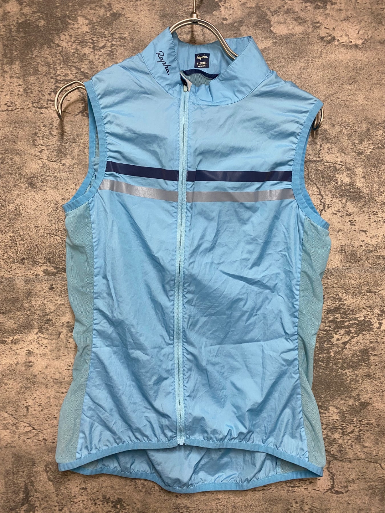 JM660 ラファ Rapha WOMEN'S RAPHA GILET サイクルベスト ジレ 水色 XS
