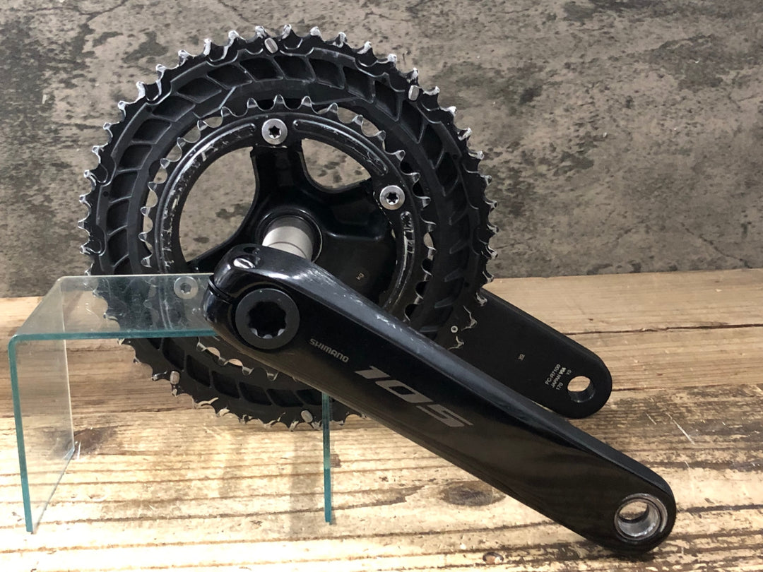 KH407 シマノ SHIMANO 105 FC-R7100 クランクセット 170mm 50/34T 12S