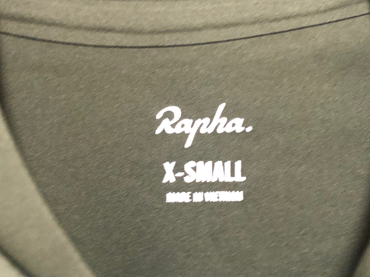 KM148 ラファ Rapha WOMEN'S CORE JERSEY 半袖 サイクルジャージ カーキ XS