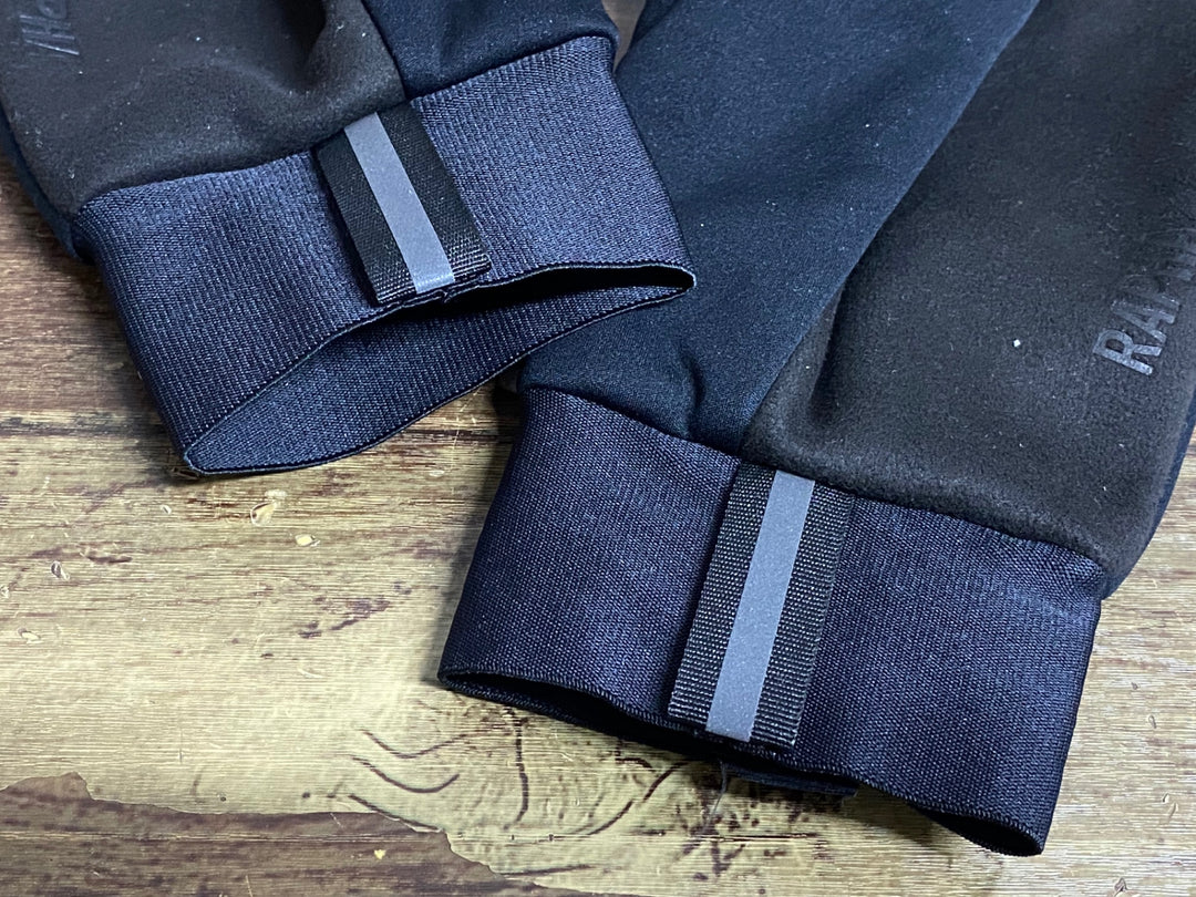 KD334 ラファ Rapha PRO TEAM WINTER GLOVES 長指 グローブ 黒 S 裏起毛