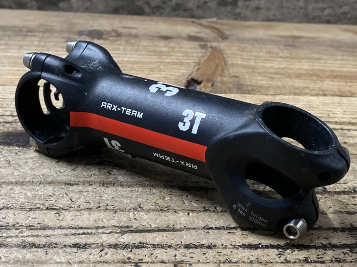 JQ552 3T ARX TEAM アルミステム 黒 Φ31.8 OS 100mm -17°